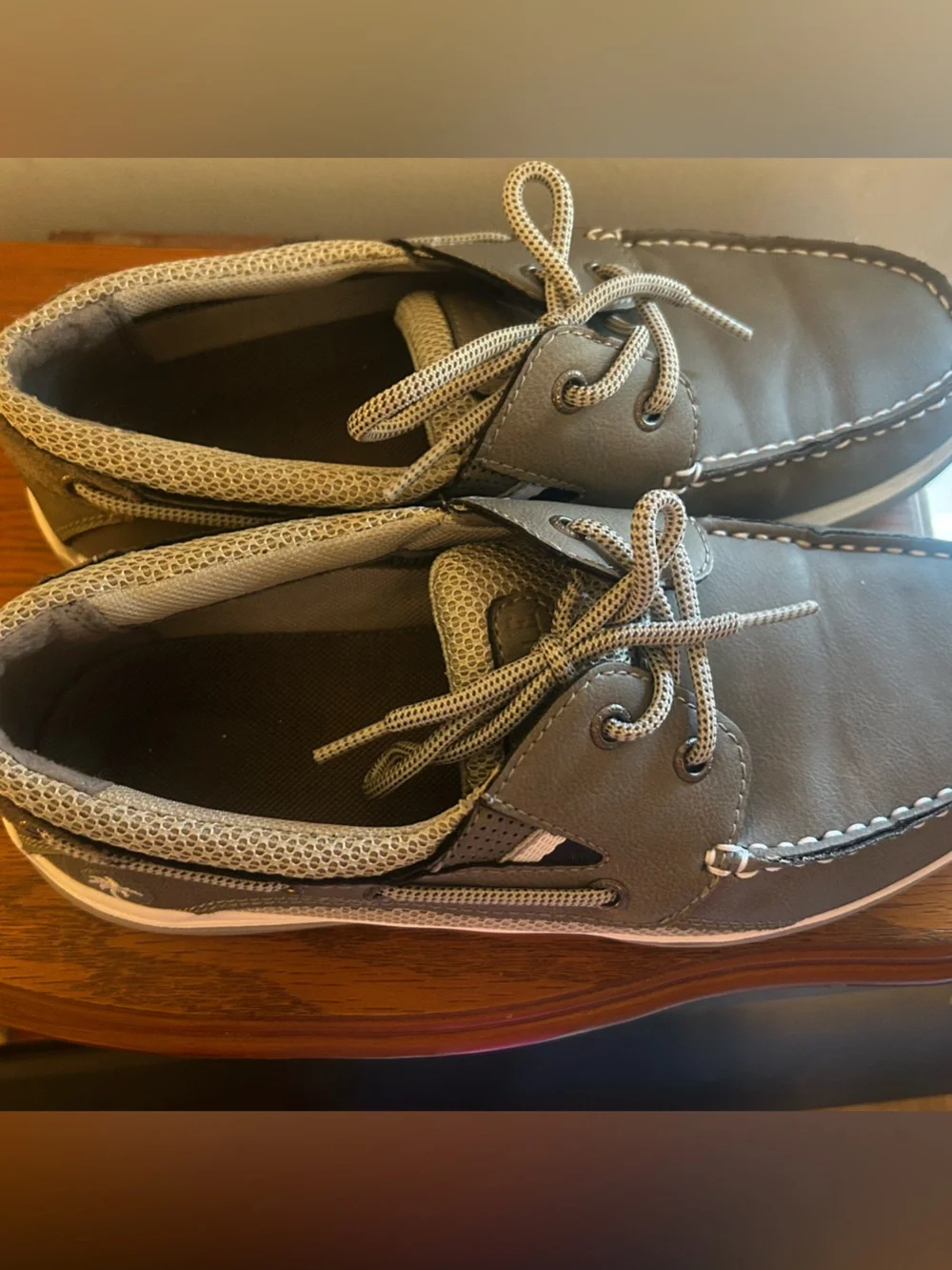 Margaritaville Steady Men's Grey Casual Boat Shoes size 10